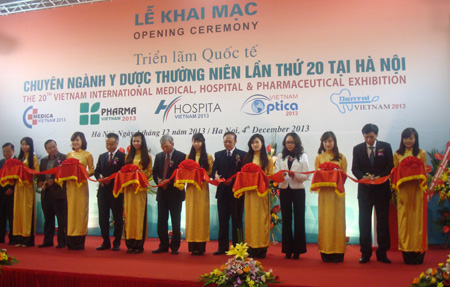 Khai mạc Triển lãm Quốc tế chuyên ngành Dược và Trang thiết bị y tế lần thứ 20